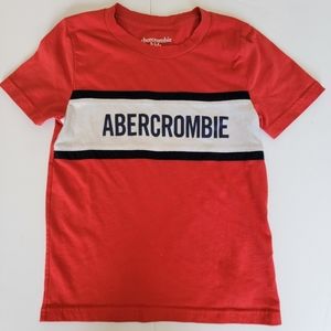 ♦️2/$25♦️Abercrombie Kids Boys Red Graphic Tee Size 5/6